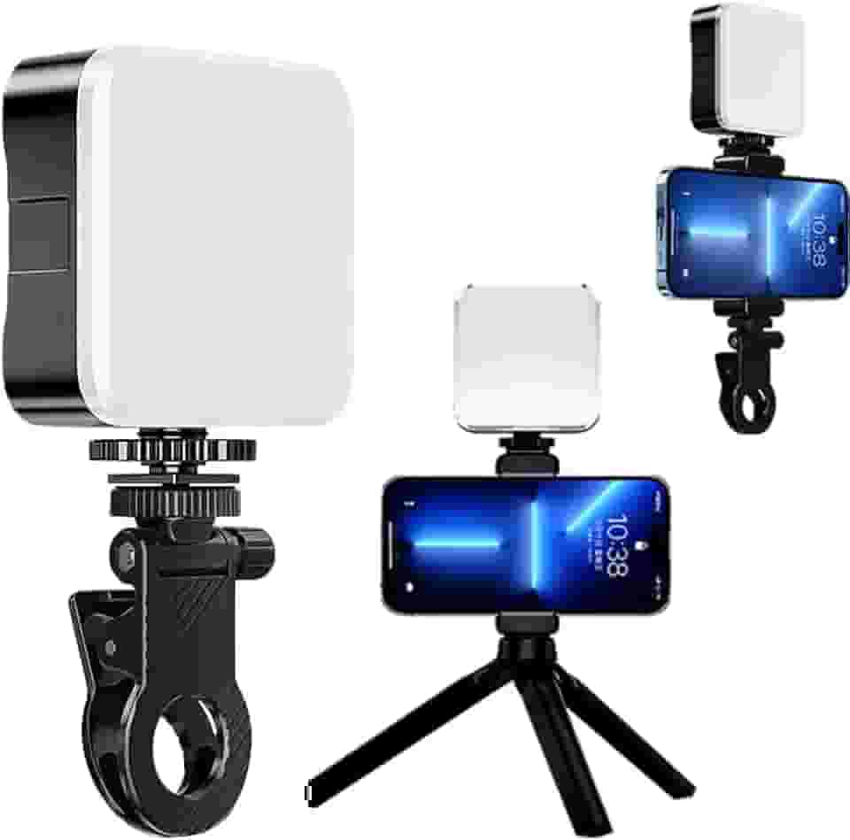 Luz de Led para Gravar Video, Led Portatil, Iluminação para Video Profissional, Luz Led Portatil, Led para Celular Com Tripé, 2-10 Horas