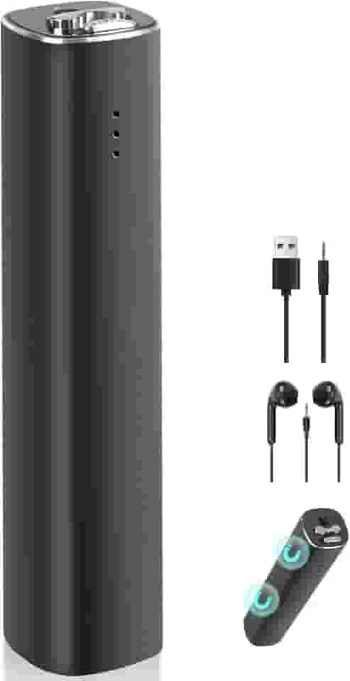 Mini Gravador, Leitor de Mp3 Com Função de Gravação, Leitor de Música Portátil Com Função de Gravação Digital E Memória de 32 GB, 3800 mah, Pode Ser Usado Como Gravador de Voz