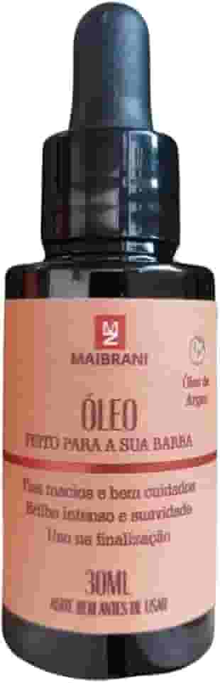 Óleo De Árgan P/Barba Perfume Amadeirado 30 ML