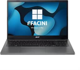 Notebook Acer AG 15 Intel Core i3 13th 8GB SSD 1TB 15,3” Windows 11 Pro WUXGA