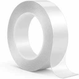 Fita Nano Dupla Face Transparente Extra Forte 3 cm x 3 m – Lavável, Reutilizável, Fixação Sem Furos para Parede, Vidro, Metal, Plástico – Storeasy