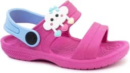 Sandália Papete Infantil Menina Chuva de Amor Leve Macia e Antiderrapante Dulupe