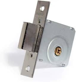 Fechadura Trava Auxiliar Tetra 140 Cromada Papaiz