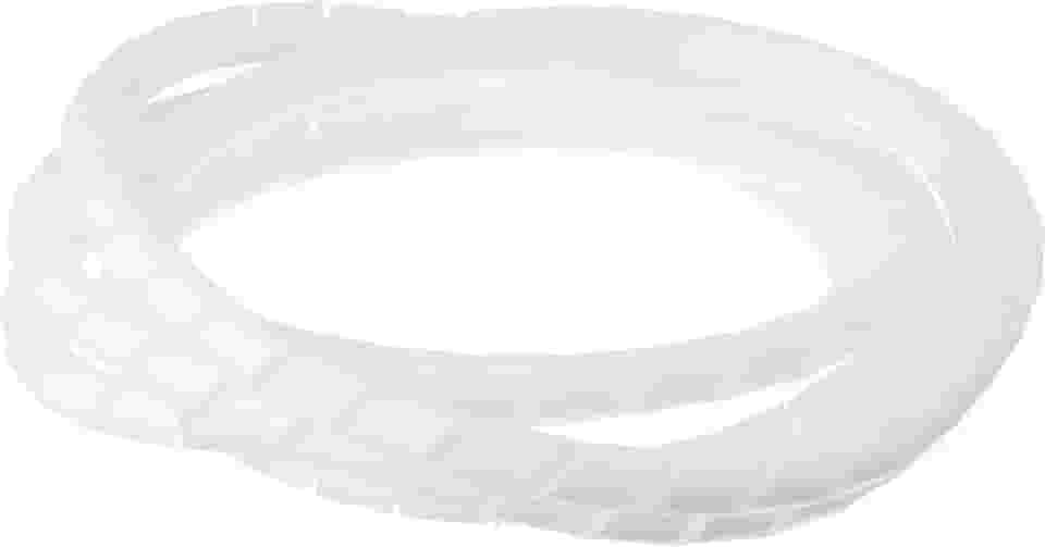 Force Line 0101200027, Organizador de Fios e Cabos, Branco, 3m