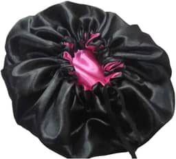 touca de cetim dupla face ajustavel