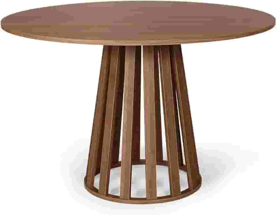 Mesa de Jantar Redonda 6 Lugares 120cm Gabi Noronha - Straub Web