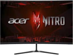 Monitor Gamer Nitro series ED320Q X2bmiipx curvo Preto LED VA de 31' FHD 240Hz com HDR10 AMD FreeSync, HDMI, DisplayPort, Game Mode