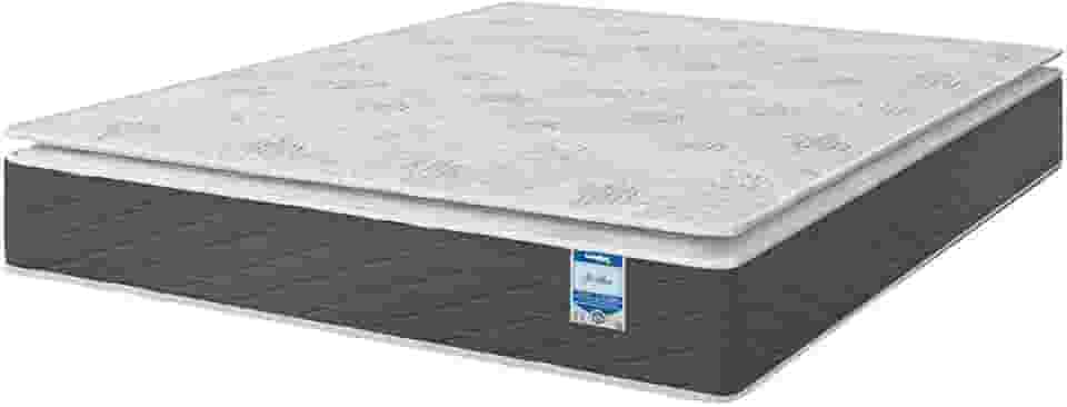 Colchão Casal Queen Molas Ensacadas Individualmente 158x198 Pillow Top Bertha Umaflex