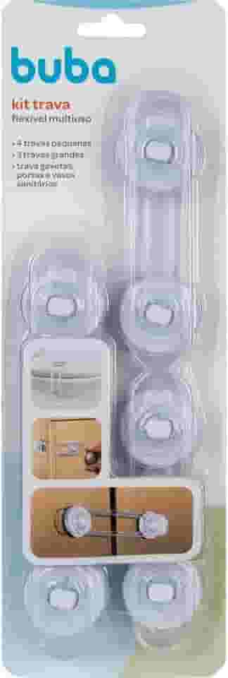 Buba Kit Trava Multiuso Flexivel Buba Branco 30X10X5