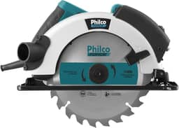 Serra Circular Psc01 127V, Philco, SERRA CIRCULAR PSC01 127V 051101010, Azul/Preto/Cinza, 127V