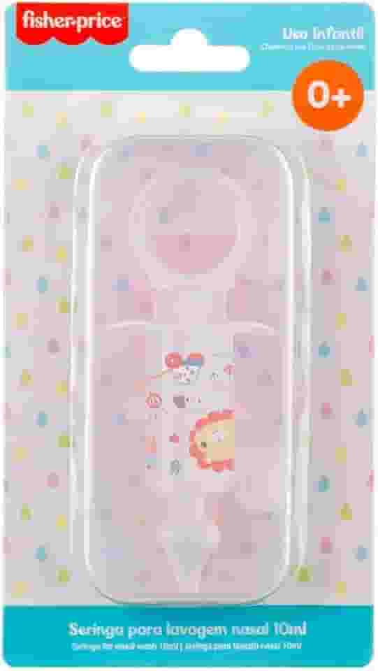 Seringa para Lavagem Nasal Leão 10ml 1 Uni Fisher Price - HC396 Transparente