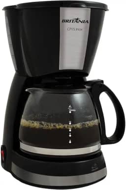 Britânia CP15 Cafeteira 600 ml, 220V 550 W, Preto