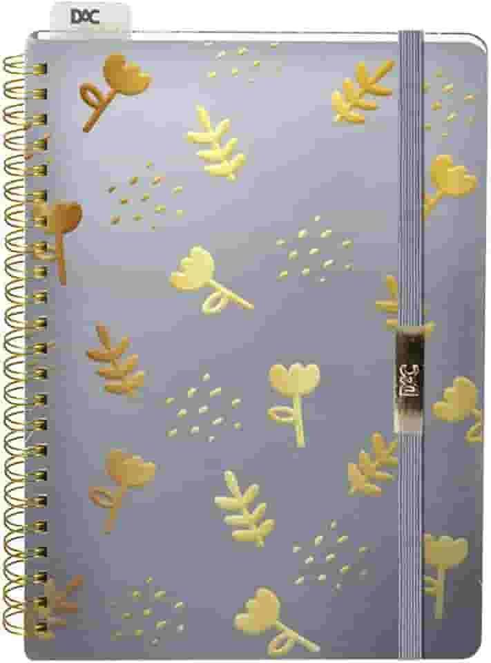 DAC - Caderno Espiral em PP A5 - Lilás
