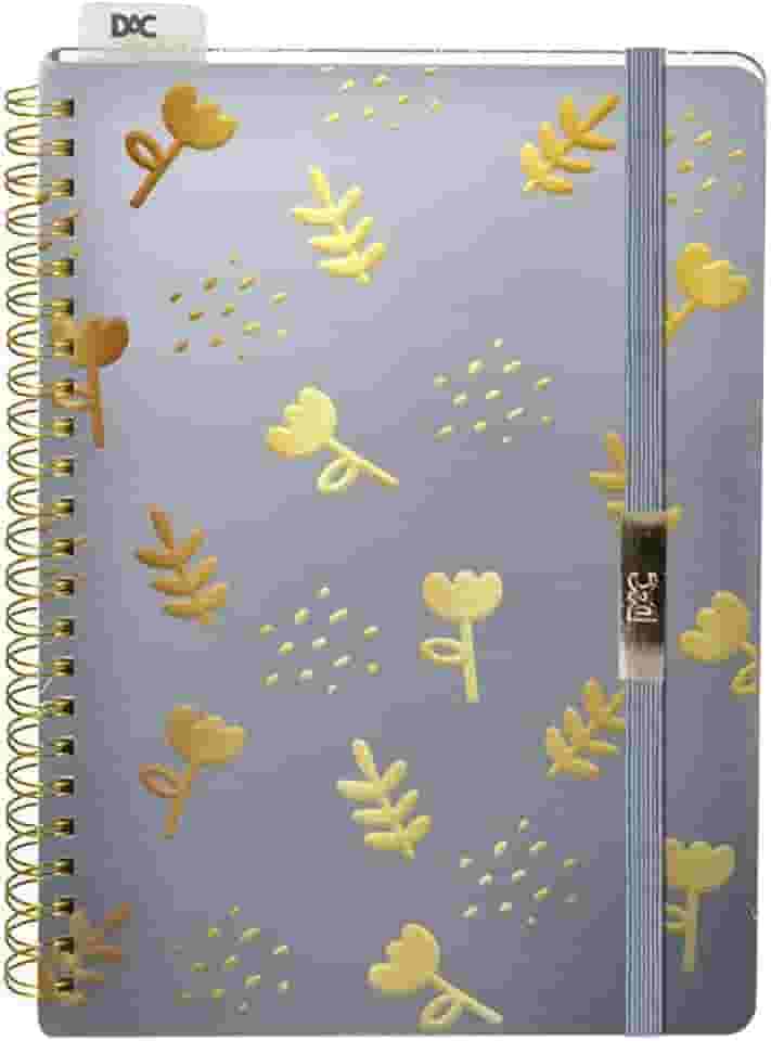 DAC - Caderno Espiral em PP A5 - Lilás