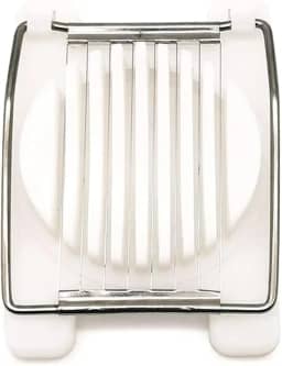 Kit 2 Cortador Fatiador de Ovos Cozidos com Fios de Aço Inoxidável Resistente