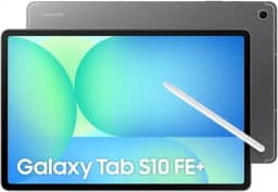 Samsung Tablet Galaxy Tab S10 FE+ 5G, Cinza, 128GB, 8GB, Tela 13.1' 90Hz, S Pen e Capa Inclusas