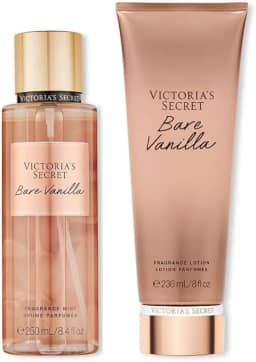 Kit Body Splah + Creme Hidratante Bare Vanilla Victoria's Secret 236ml+250ml