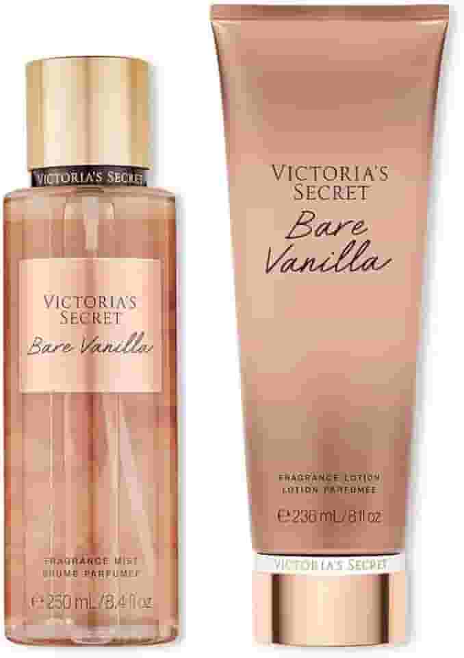 Kit Body Splah + Creme Hidratante Bare Vanilla Victoria's Secret 236ml+250ml