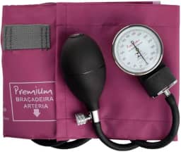 Esfigmomanômetro em Nylon Vinho Premium