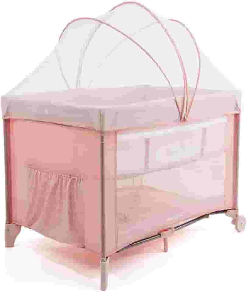 Cosco Kids, Berço Nanny, 0 a 18kg, Rosa Rajado