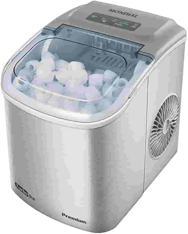 MONDIAL Máquina de Gelo Turbo Ice Premium, Cinza, 110V - MG-12-GI