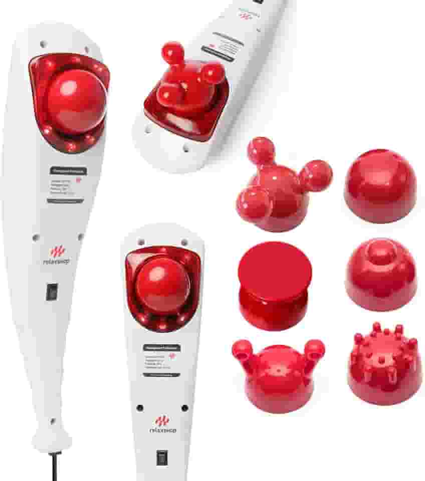 Massageador Elétrico Profissional Infravermelho Vibratório Percussão Relaxamento (110, Volts)
