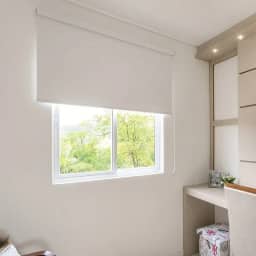 Cortina Persiana Rolo Branco (1,30Larg x 1,30 Alt) Blackout VEDA 100% A LUZ QUEIMA DE ESTOQUE