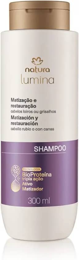 NATURA LUMINA SHAMPOO MATIZACAO E RESTAURAÇÃO 300ml