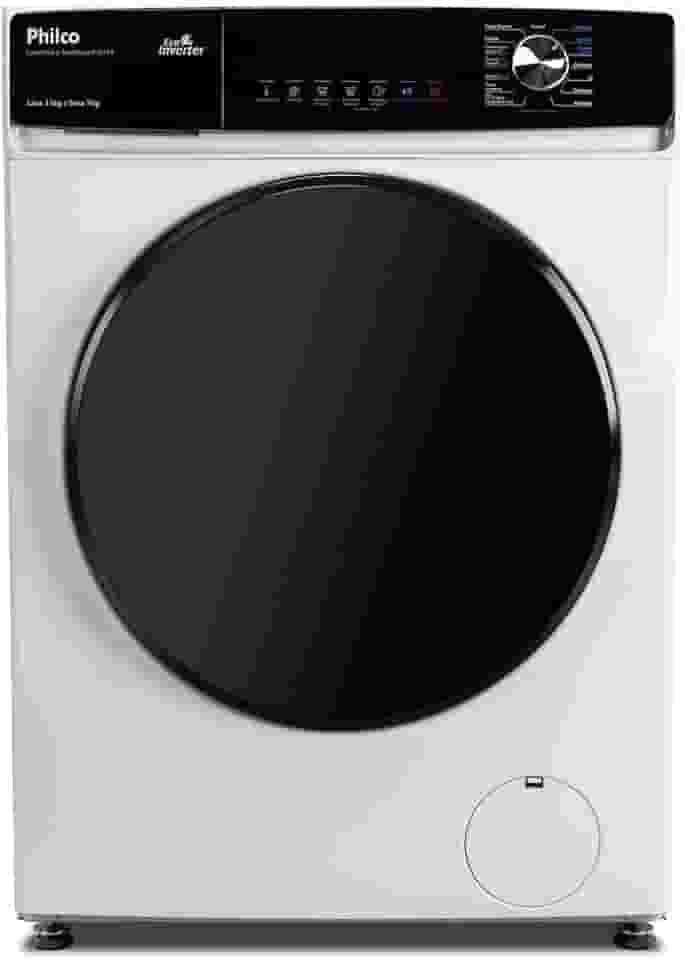 Lava e Seca Philco 11kg Pls11a Eco Invertplus 16 Programas Lavagem Branca 127v