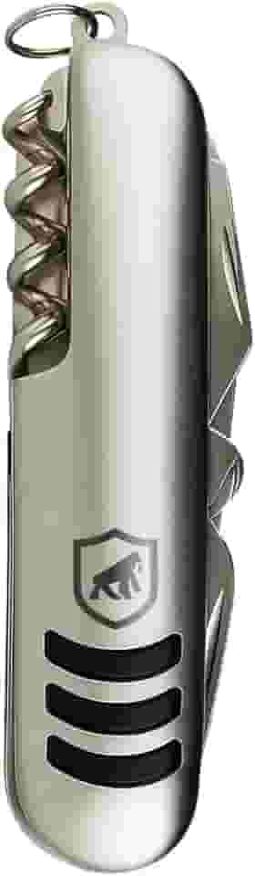 Gshield Canivete Dobrável Multifunção com Abridor de Garrafa, Alicate, Saca-Rolhas Integrado em Aço Inoxidável, Survivor