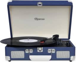 Vitrola Chrome Navy com Usb e Bluetooth, Bivolt