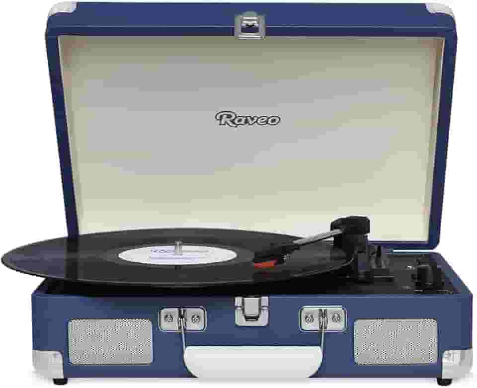 Vitrola Chrome Navy com Usb e Bluetooth, Bivolt