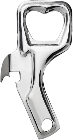 Abridor de Lata e Garrafa Multifuncional, Aço Inoxidável, Design Clássico, Utensílio de Cozinha