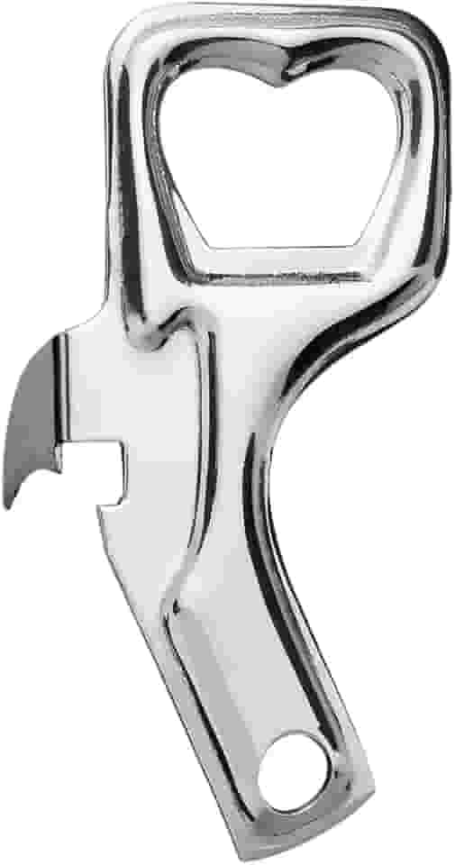 Abridor de Lata e Garrafa Multifuncional, Aço Inoxidável, Design Clássico, Utensílio de Cozinha