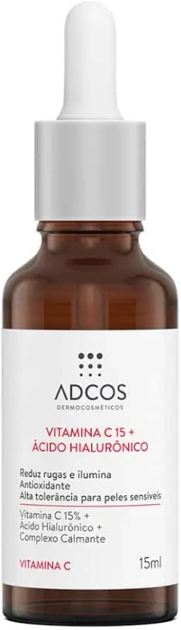 Sérum Adcos Vitamina C 15+Ácido Hialurônico 15ml