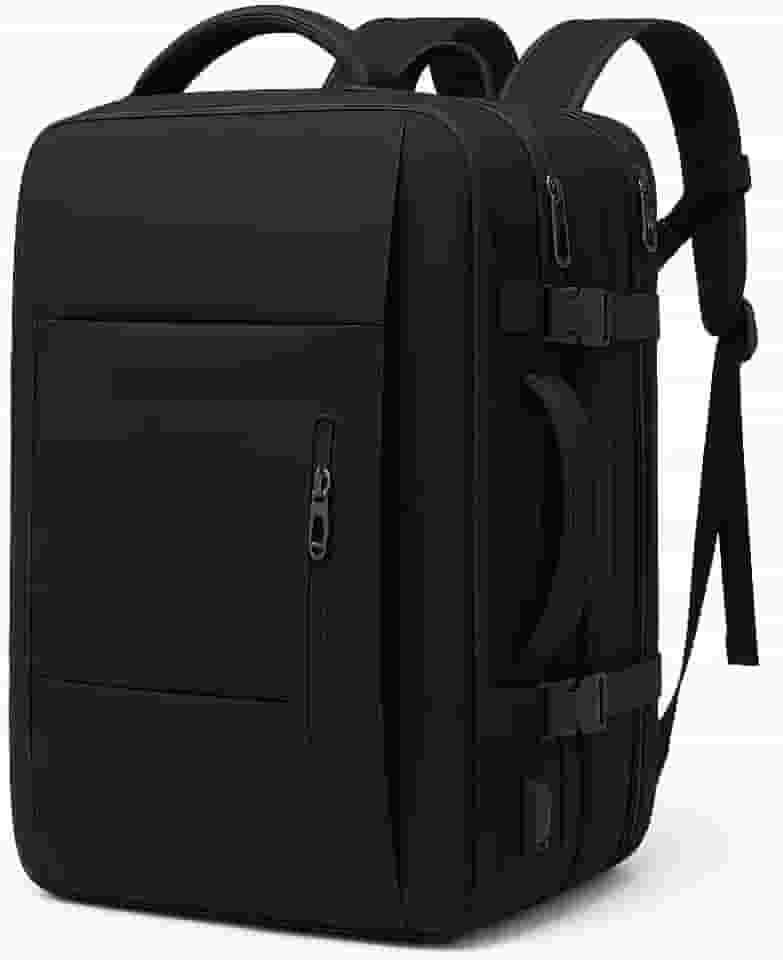 Mochila de Viagem Executiva Expansivel Grande Masculina Feminina Mochila Avião para Notebook 17P Linha Antifurto Reforçada USB Impermeável Escolar Faculdade Trabalho Presente Linha Tumi