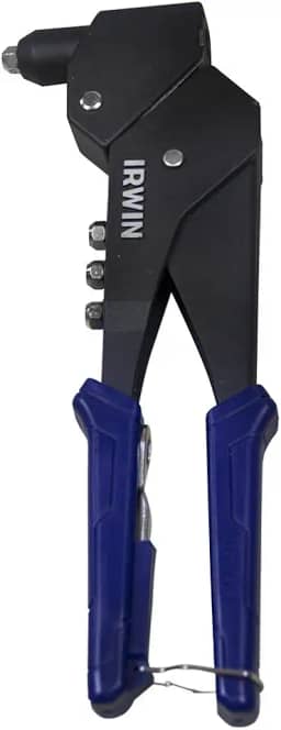 Irwin Rebitador Manual Giratório 360 Graus, Acompanha 4 Bicos de Diferentes Tamanhos e 1 Chave de Troca, Modelo 1887142