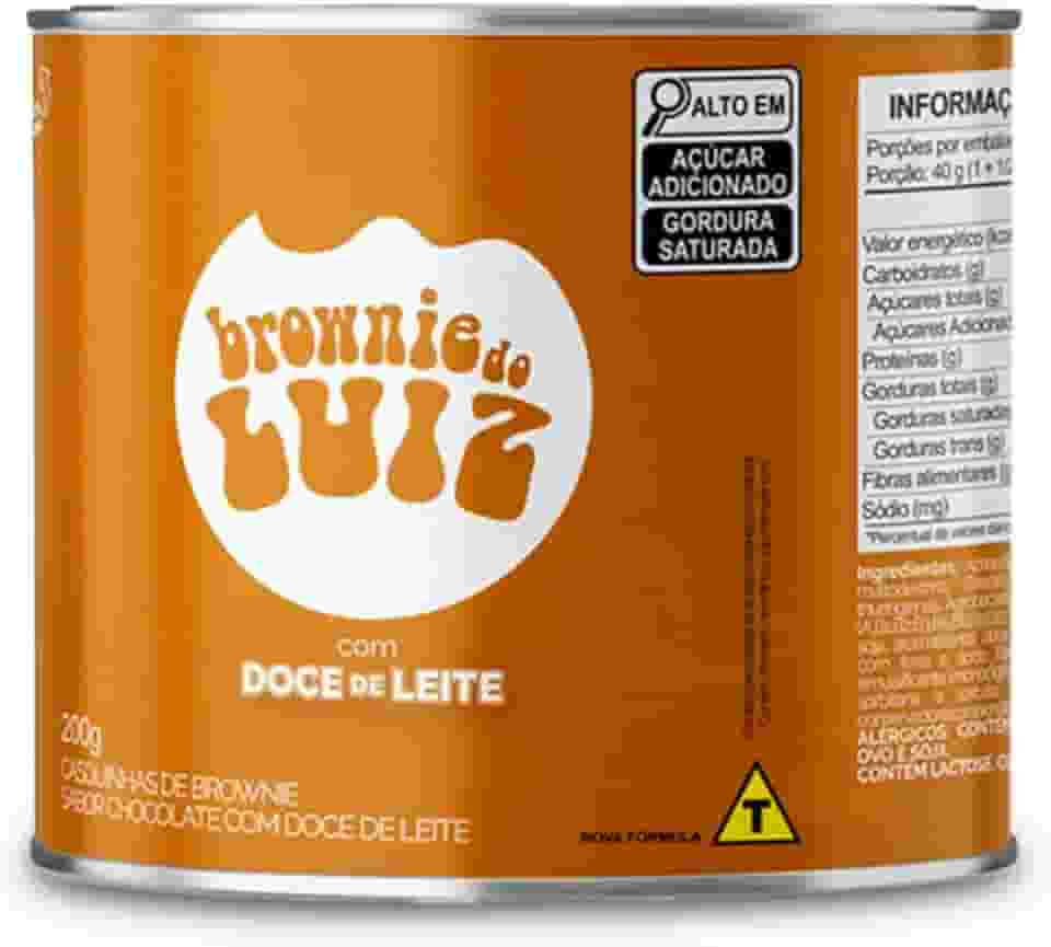 Brownie com Recheio de Doce de Leite Brownie do Luiz 200g