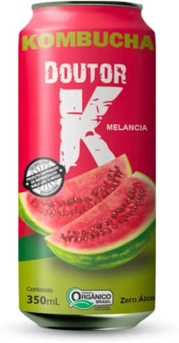 Kombucha Orgânica Melância 350ml DRK