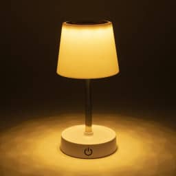 Abajur de Mesa LED com Base Antiderrapante Ideal para Quarto Escritório Estudo Recarregável Touch 3 Níveis de Luz Luminária Portátil sem Fio Dimerizável Premium