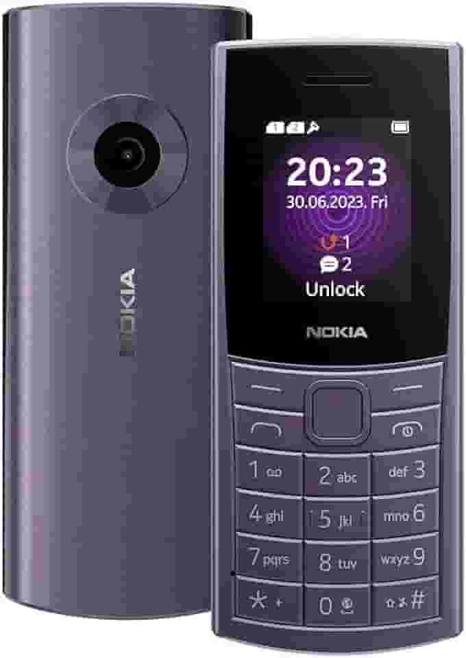 Rádio celular Nokia 110 4g Dual Chip Fm Bluetooth Lanterna Roxo