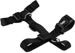 Coleira Peitoral Para Cachorro Cães Modelo H Tradicional Tamanho Porte Grande Médio Pequeno (Preto, G)