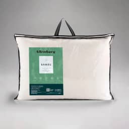 Travesseiro Confort Latex Bambu Altenburg - 48cm x 68cm - Branco