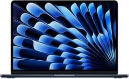 Apple 2025 MacBook Air (de 13 polegadas, Processador M4 da Apple com CPU 10‑core e GPU 10‑core, 16GB Memória unificada, 512 GB) - Meia-noite