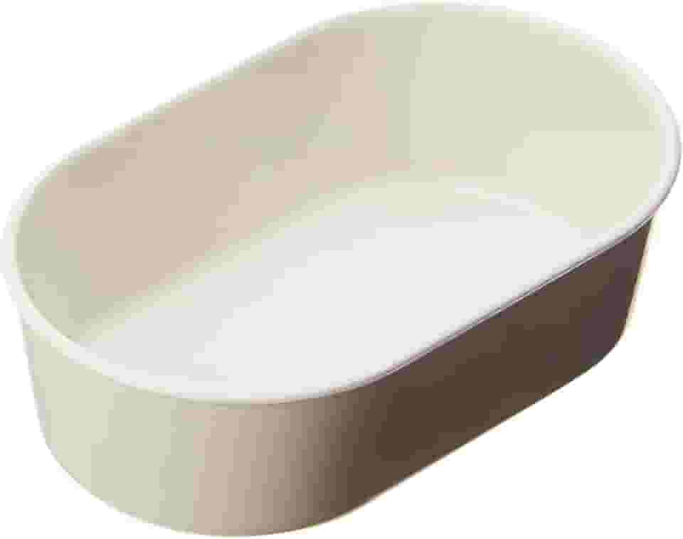 Tudo Pet Banheira Plást. Oval Média (Leitosa) Para Cães