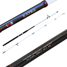 Vara de Pesca Lumis Katra 2,70m Molinete - 2 partes - 50lb