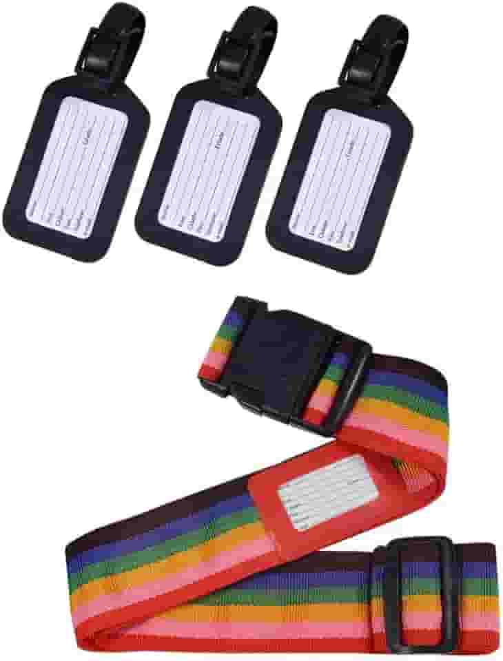 Conjunto Fita Ajustável e Tag Identificador Com 4 Peças Western