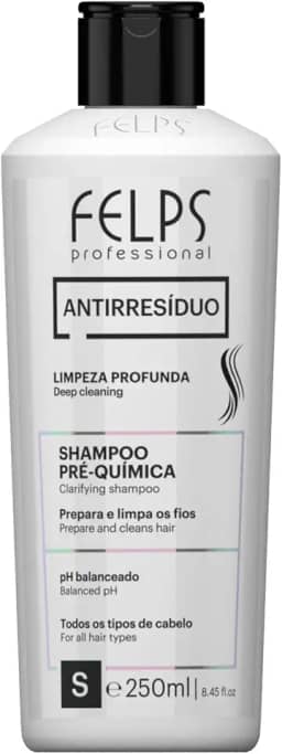 Felps Antirresiduo Shampoo 250ml, Felps Professionnel, 250ml