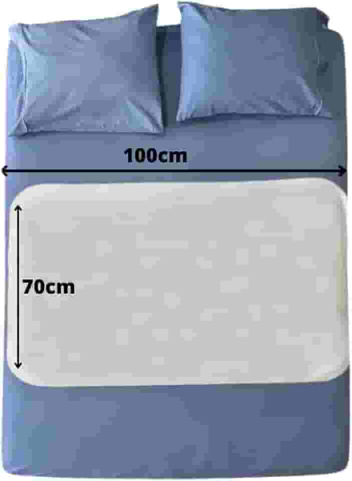Protetor Absorvente de Colchão Lavável Geriátrico 100x70-1 unidade