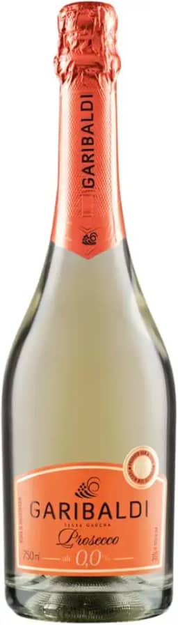 Garibaldi Prosecco Zero Álcool 0,0% Espumante